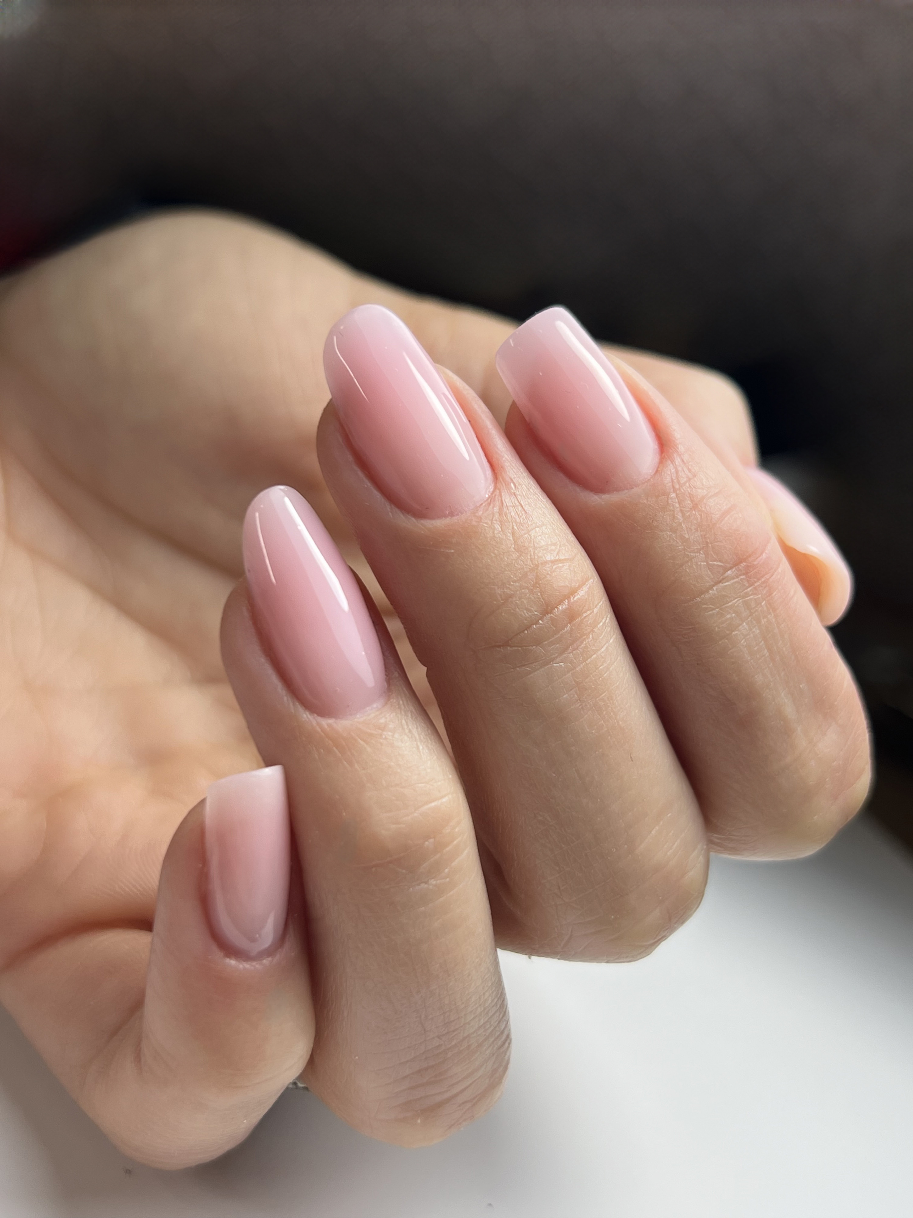 ongles Formes salon gel sans limage